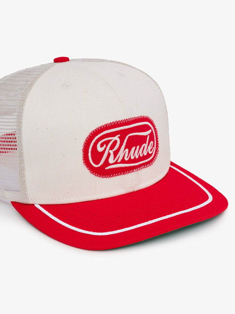 RHUDE PATCH TRUCKER HAT 5