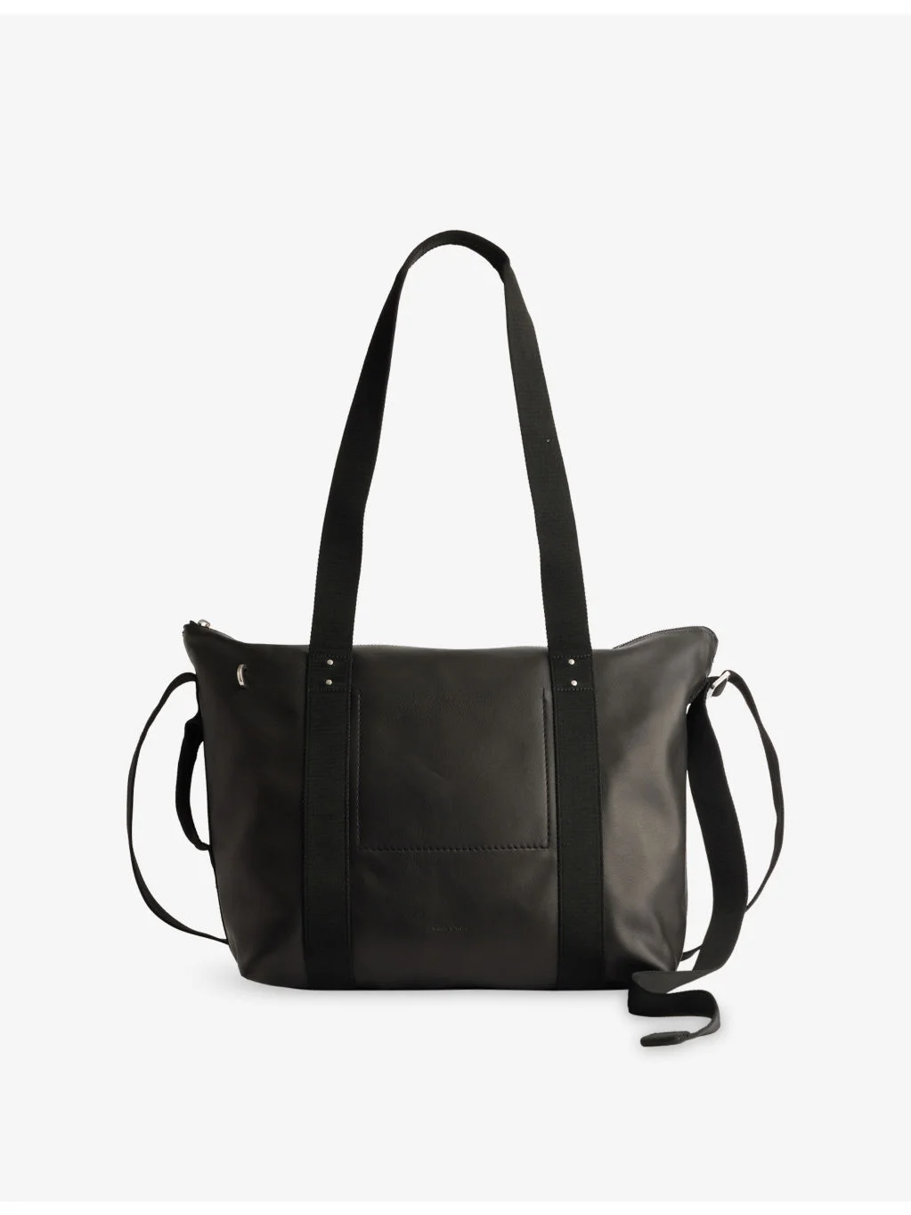 Trolley Leather Tote Bag - 1