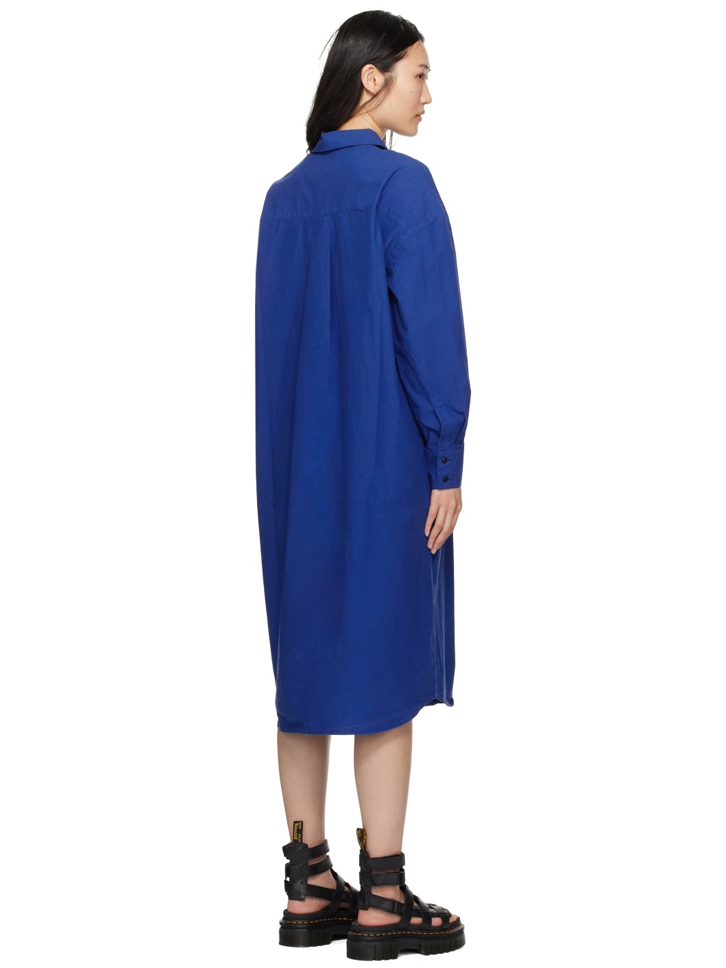 Blue Judy Midi Dress - 3