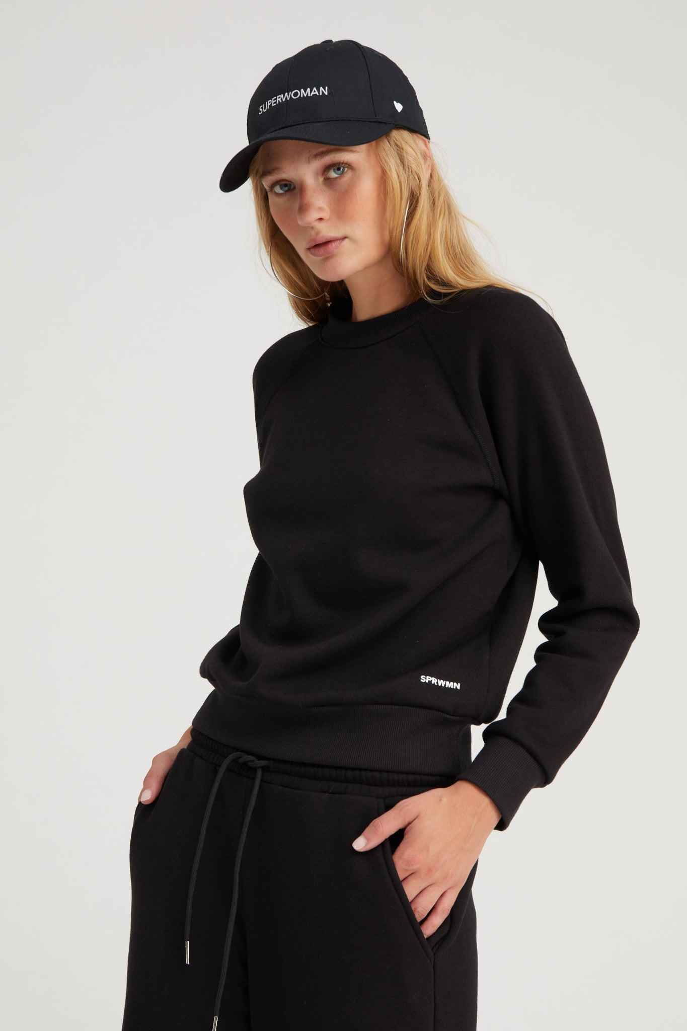 BLACK SUPERWOMAN BASEBALL CAP - 3