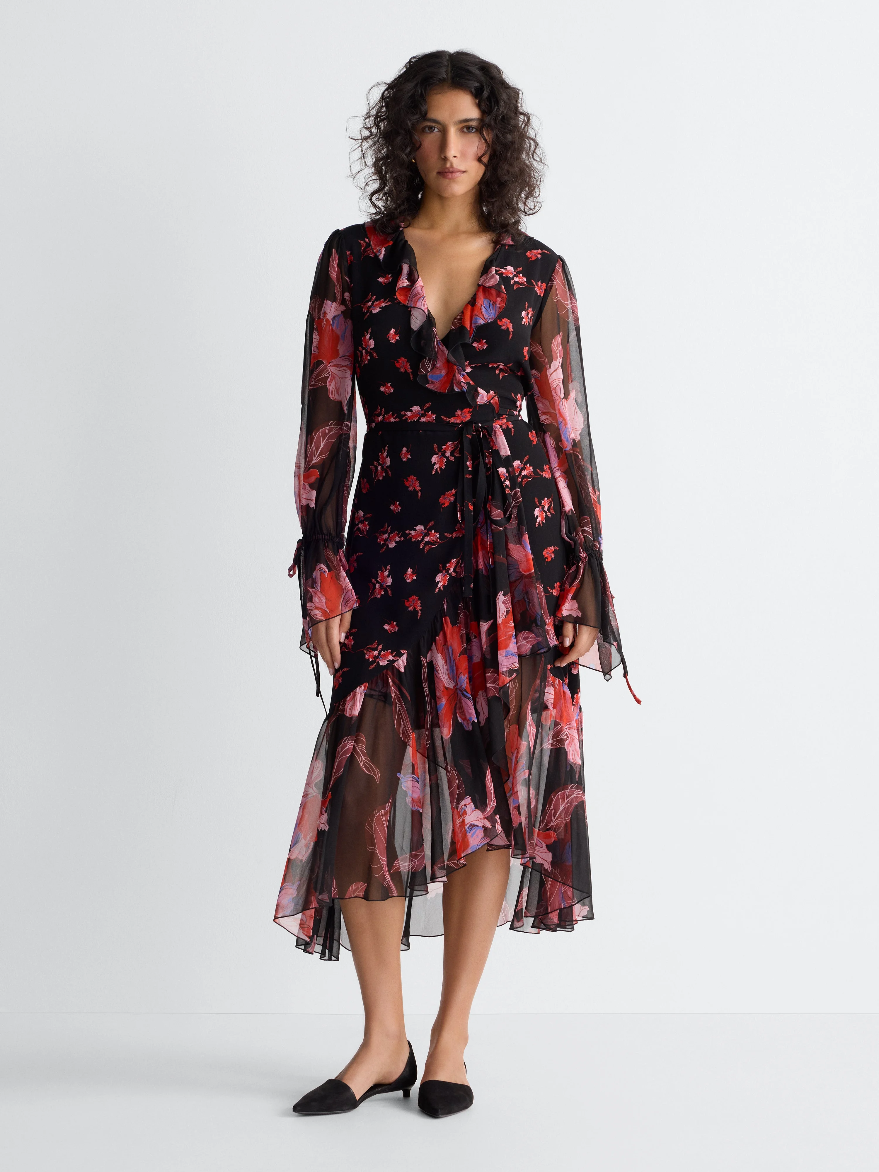 Thena Georgette Dress - 1
