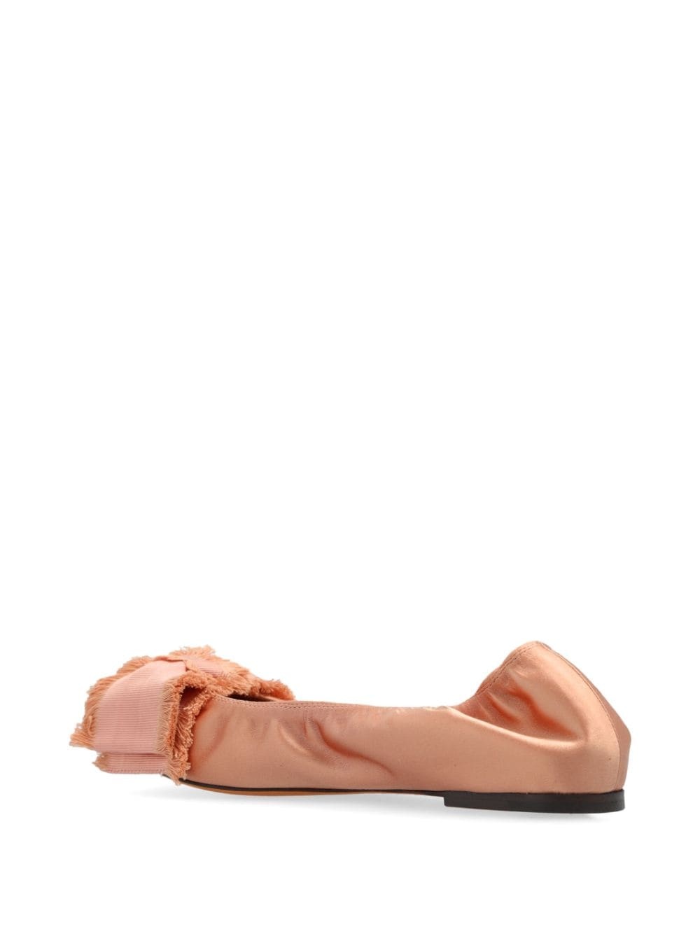 bow-detail ballerina shoes - 3