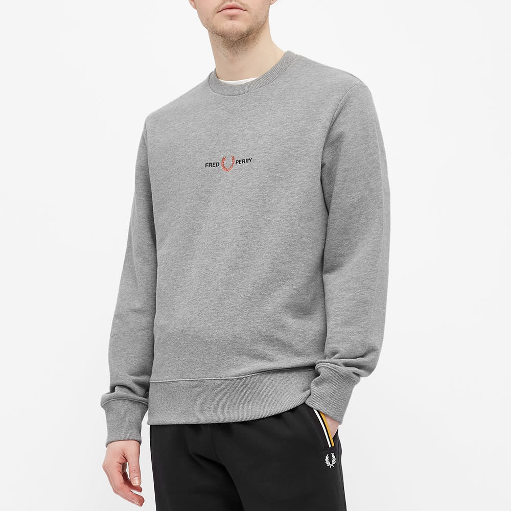 Fred Perry Embroidered Sweat - 3