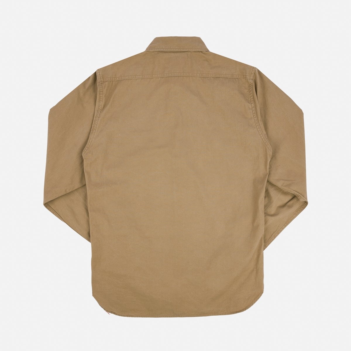 IHSH-395-KHA 7oz Fatigue Cloth Work Shirt - Khaki - 5