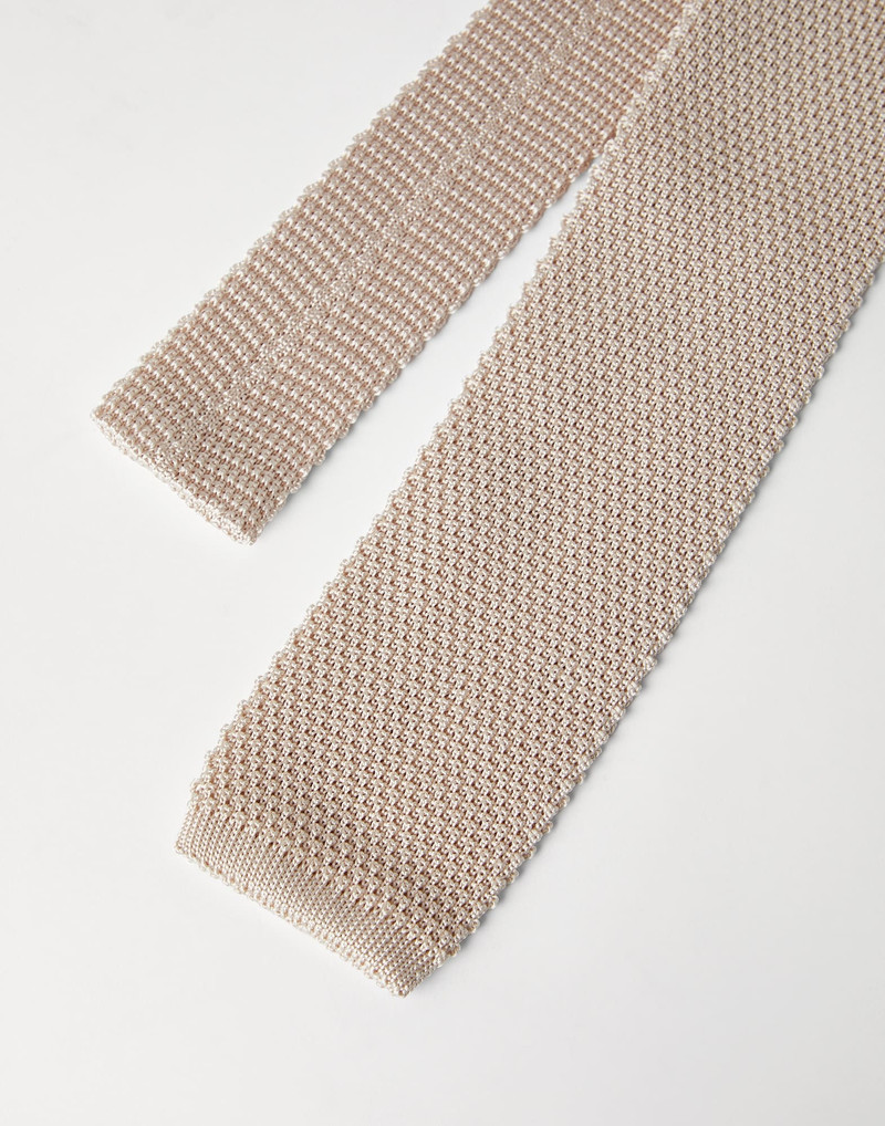 Brunello Cucinelli Silk knit tie outlook