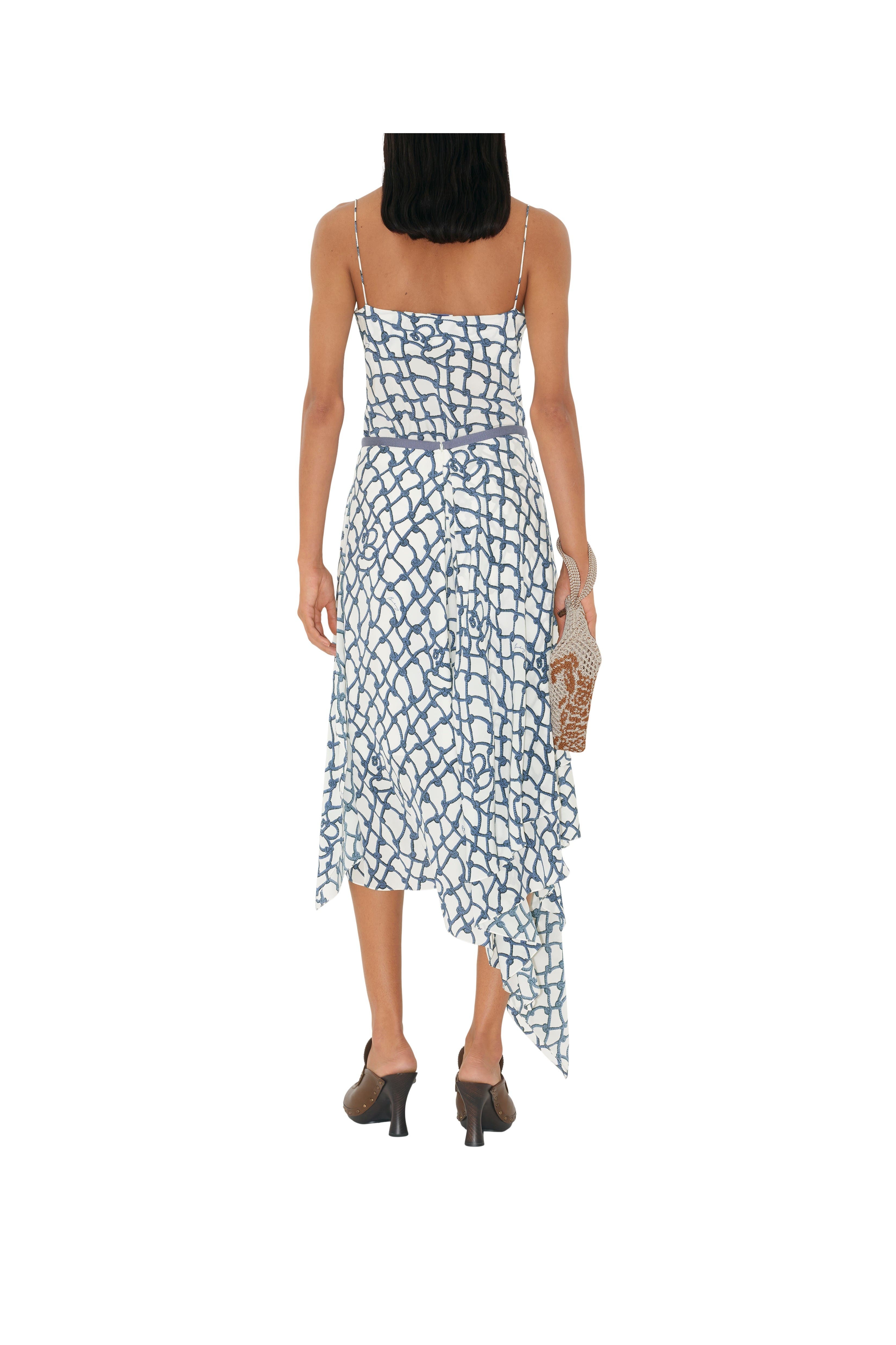 burberry Knot Silk Skirt in Pool at Nordstrom - 3