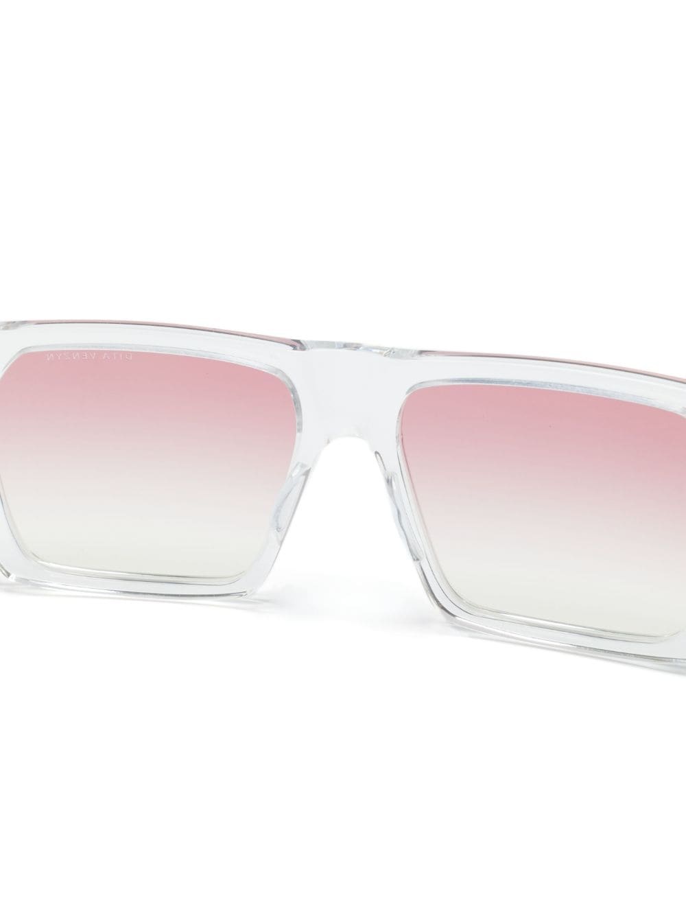 logo-print square-frame sunglasses - 3