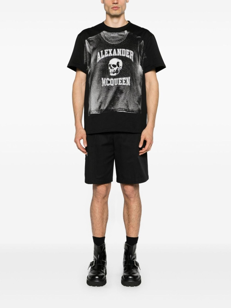 Alexander McQueen graphic-print cotton T-shirt outlook