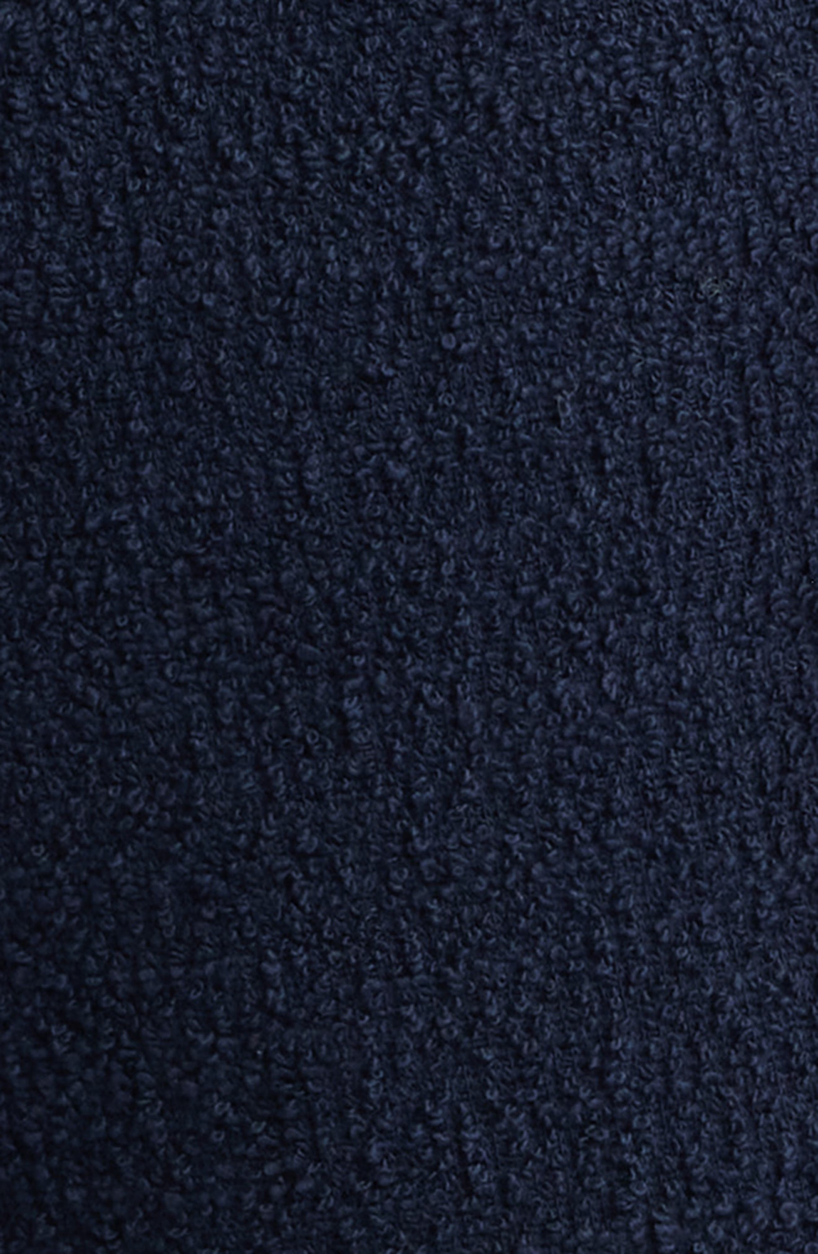 BOSS Leoni Drawstring Cotton Terry Cloth Shorts in Dark Blue at Nordstrom - 6