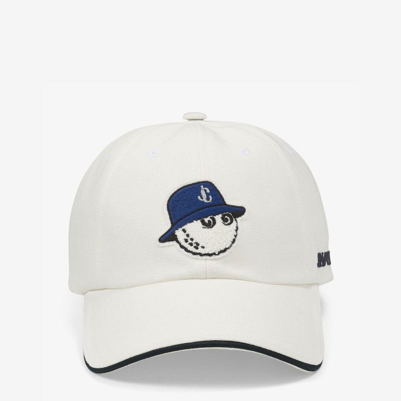 JIMMY CHOO Jimmy Choo / Malbon Cap
Latte Embroidered Cotton Cap outlook