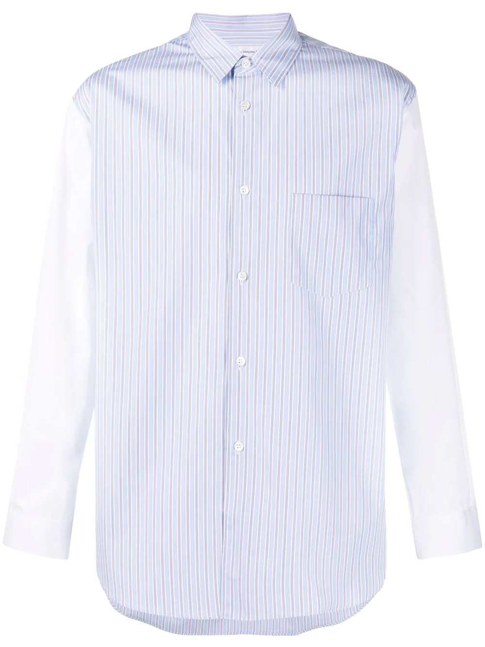 striped long-sleeve shirt - 1