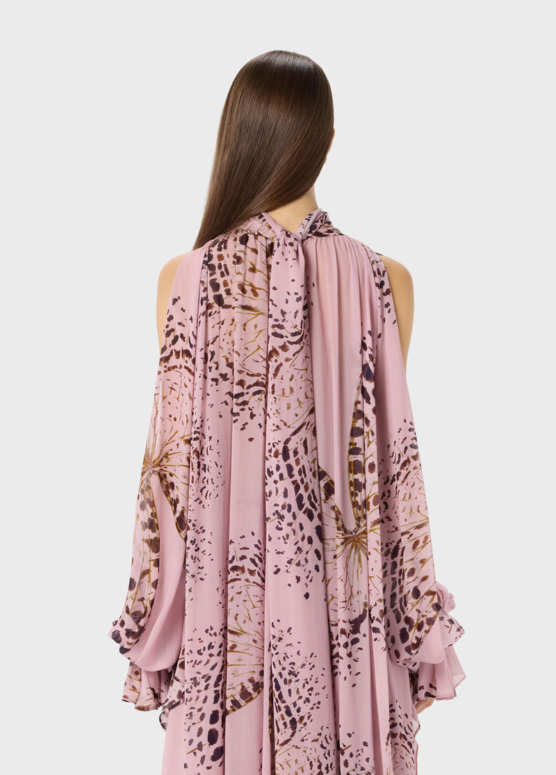 ASYMMETRIC PRINTED GEORGETTE BLOUSE 3