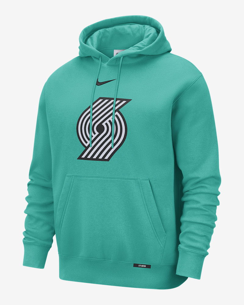Portland Trail Blazers City Edition Men's Nike Club Hoodie 1