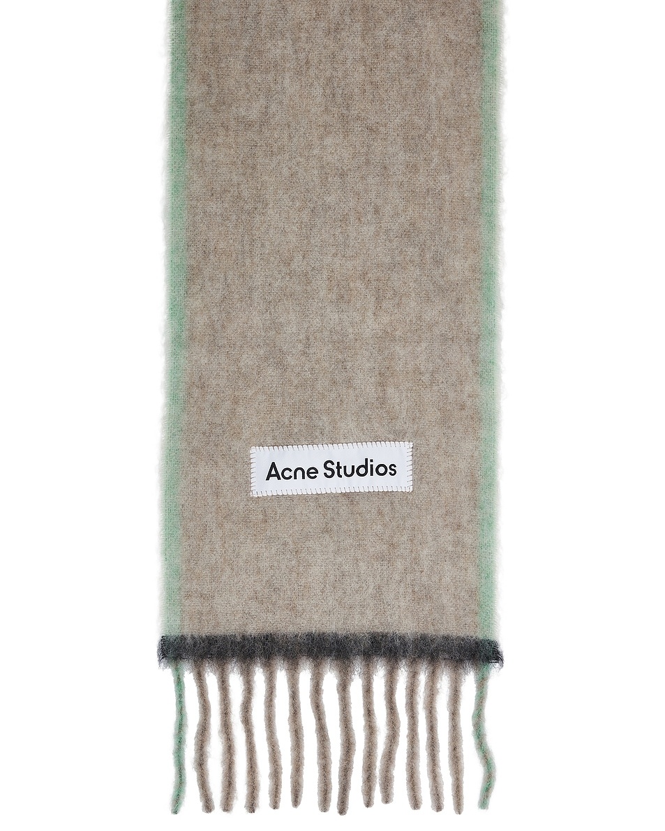 Mohair Fringed Scarf - 3