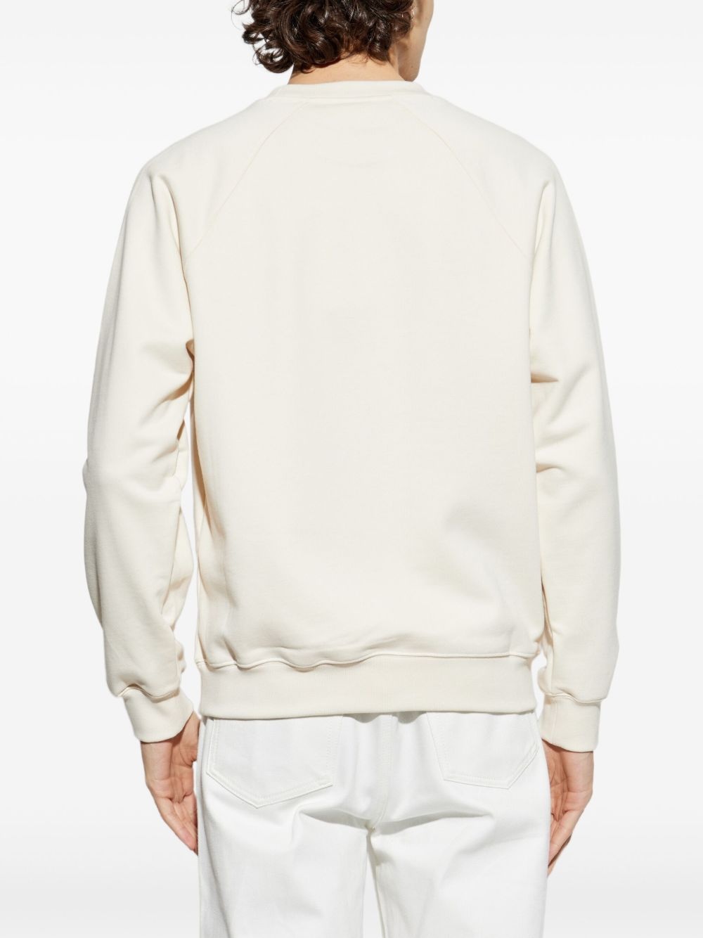 embroidered-emblem sweatshirt - 4