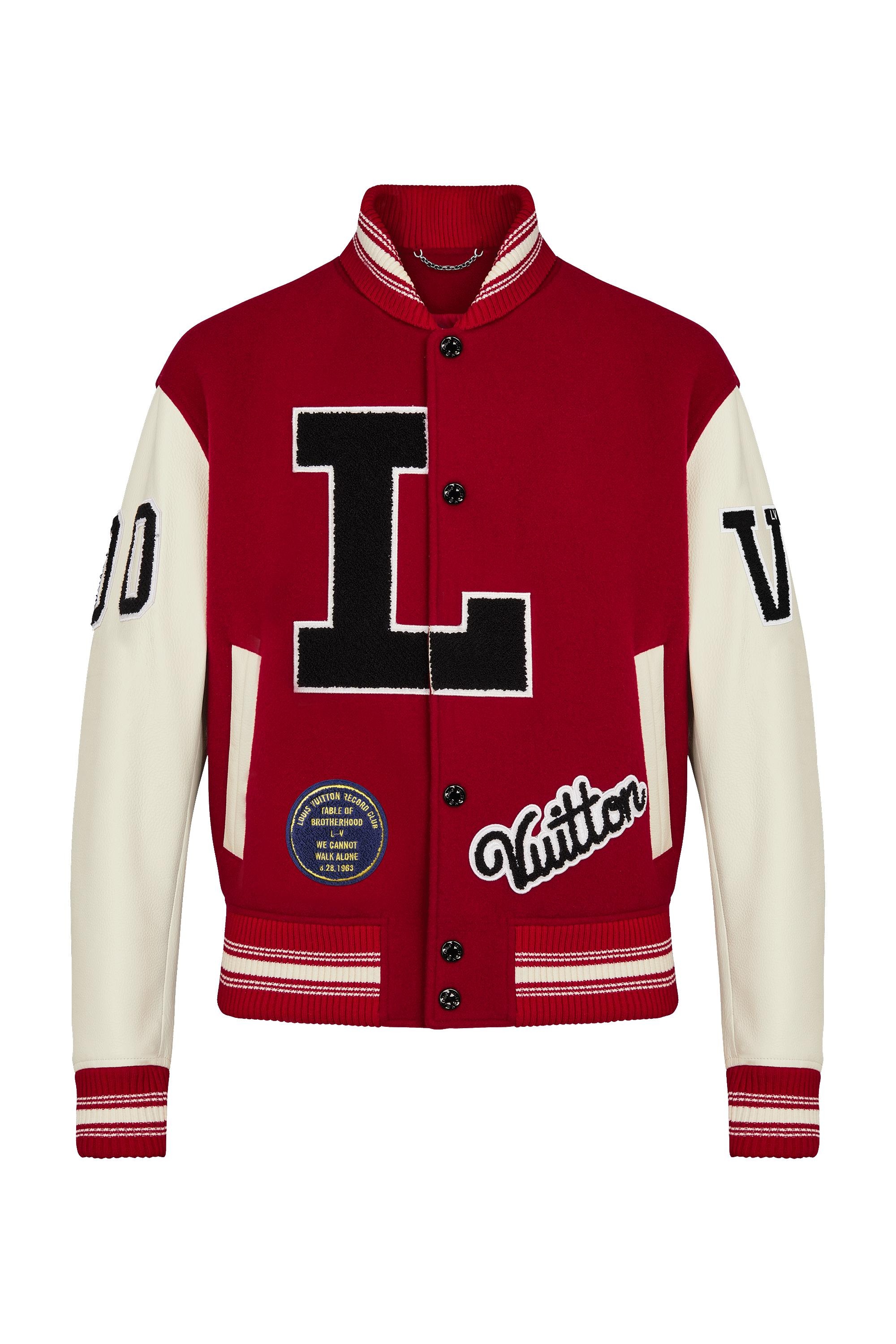 Baseball Jacket With Patches - 1