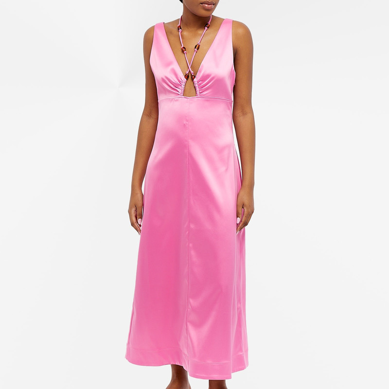 GANNI GANNI Halter-Neck Dress outlook
