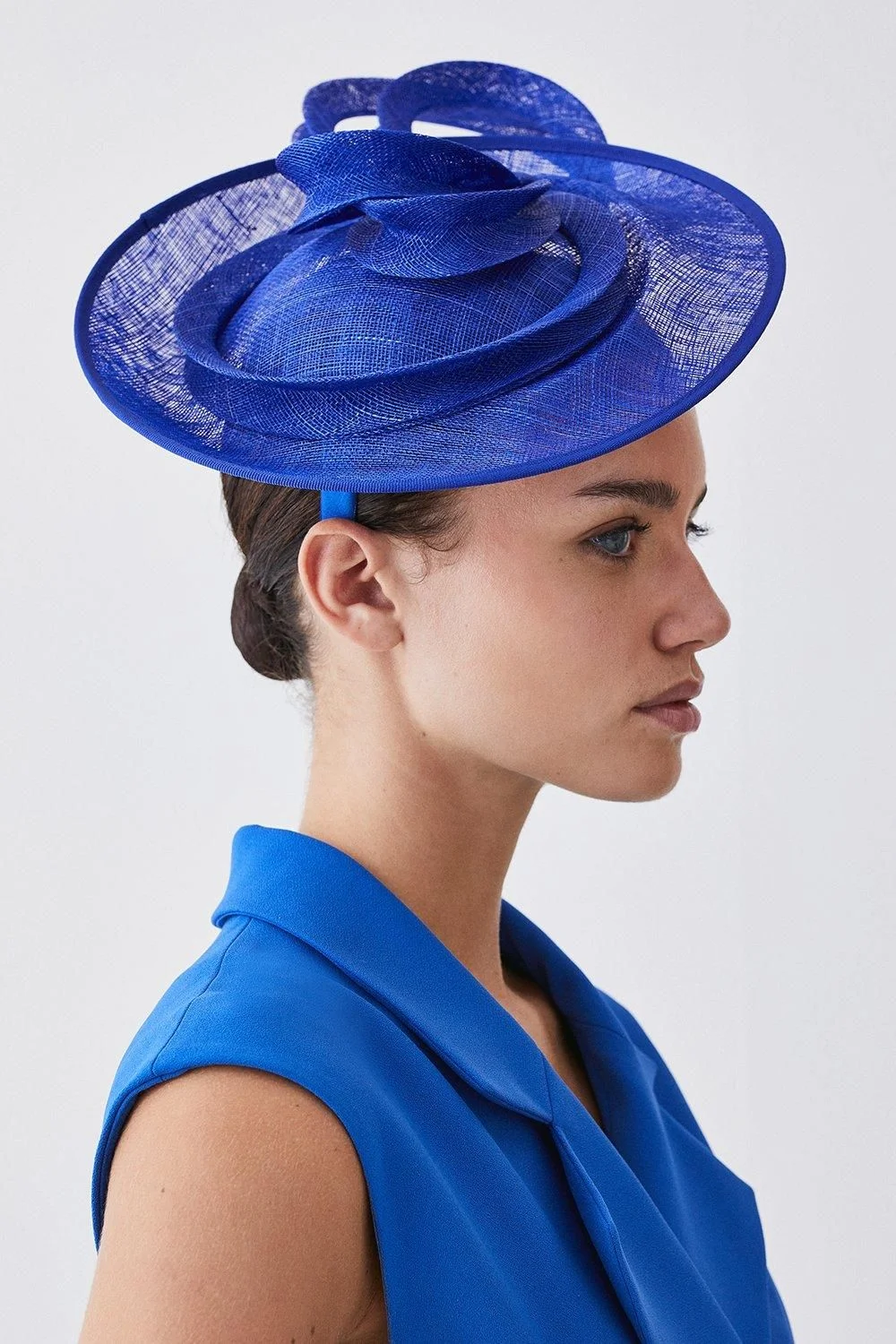 Asymmetric Disc Headband Fascinator - 1