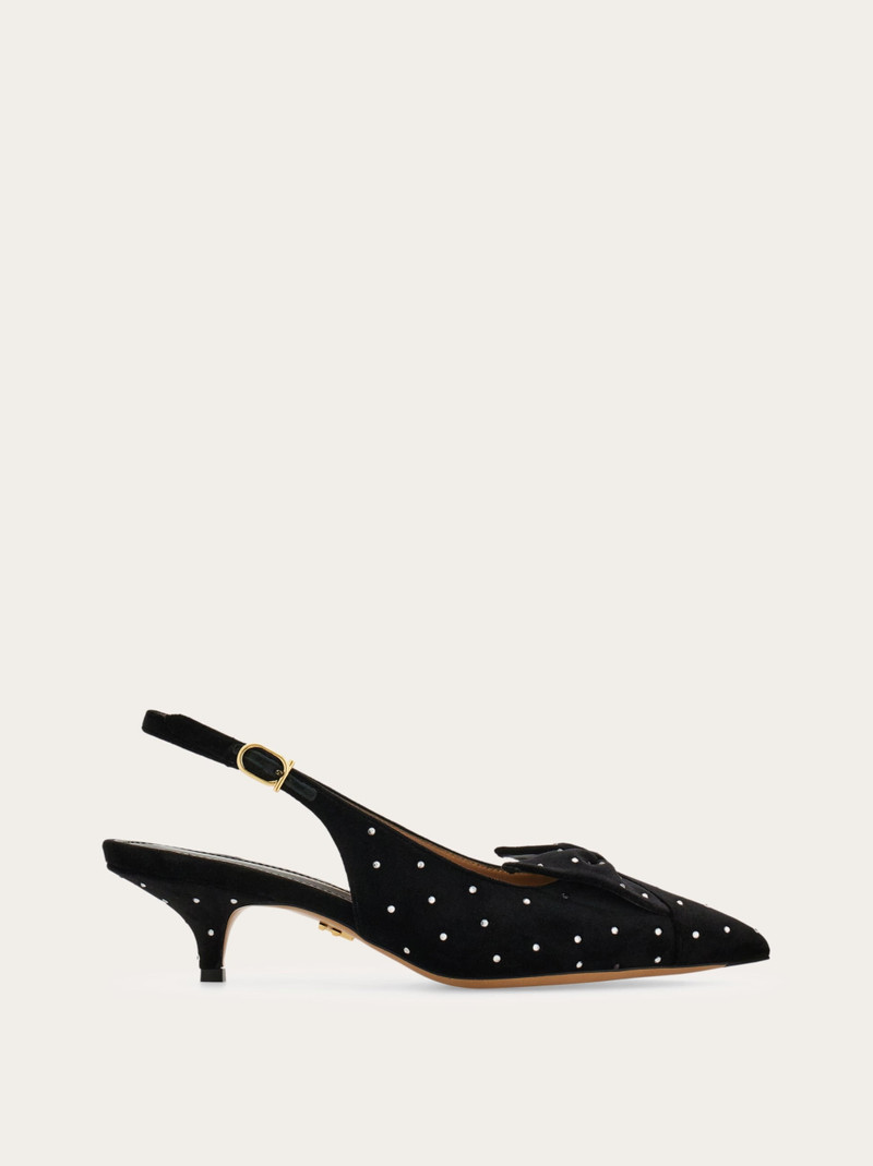 Slingback with bow detail 1