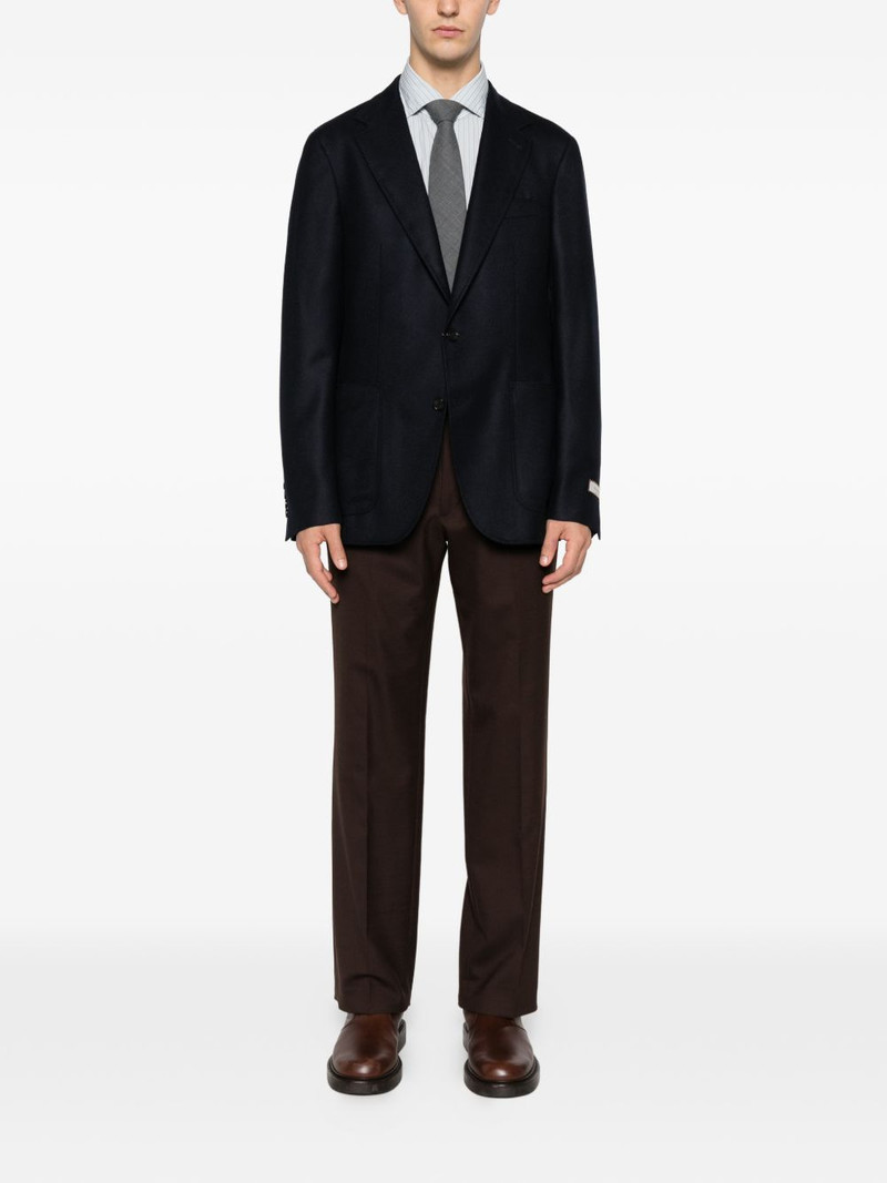Canali Kei single-breasted blazer outlook