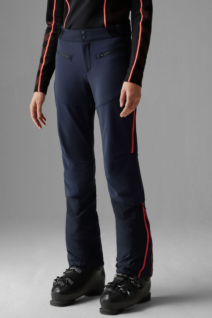 Power Softshell ski pants in Navy blue - 2