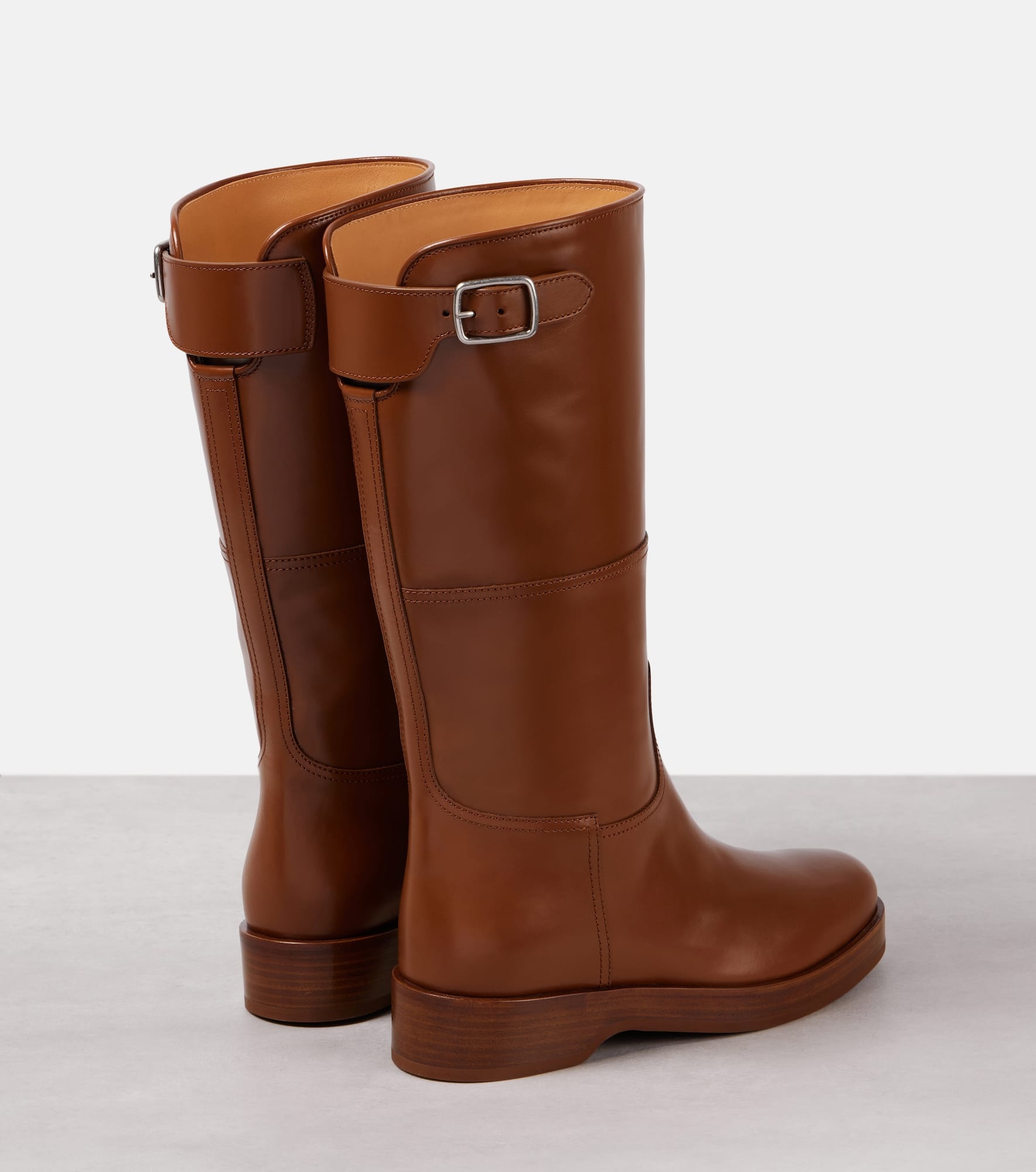 Lupo leather knee-high boots - 2