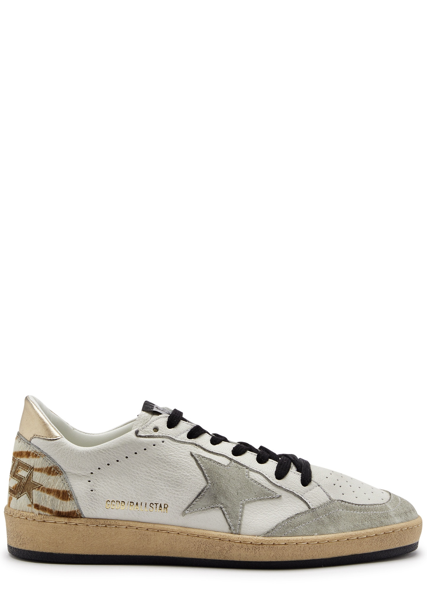 Ball Star distressed leather sneakers - 1