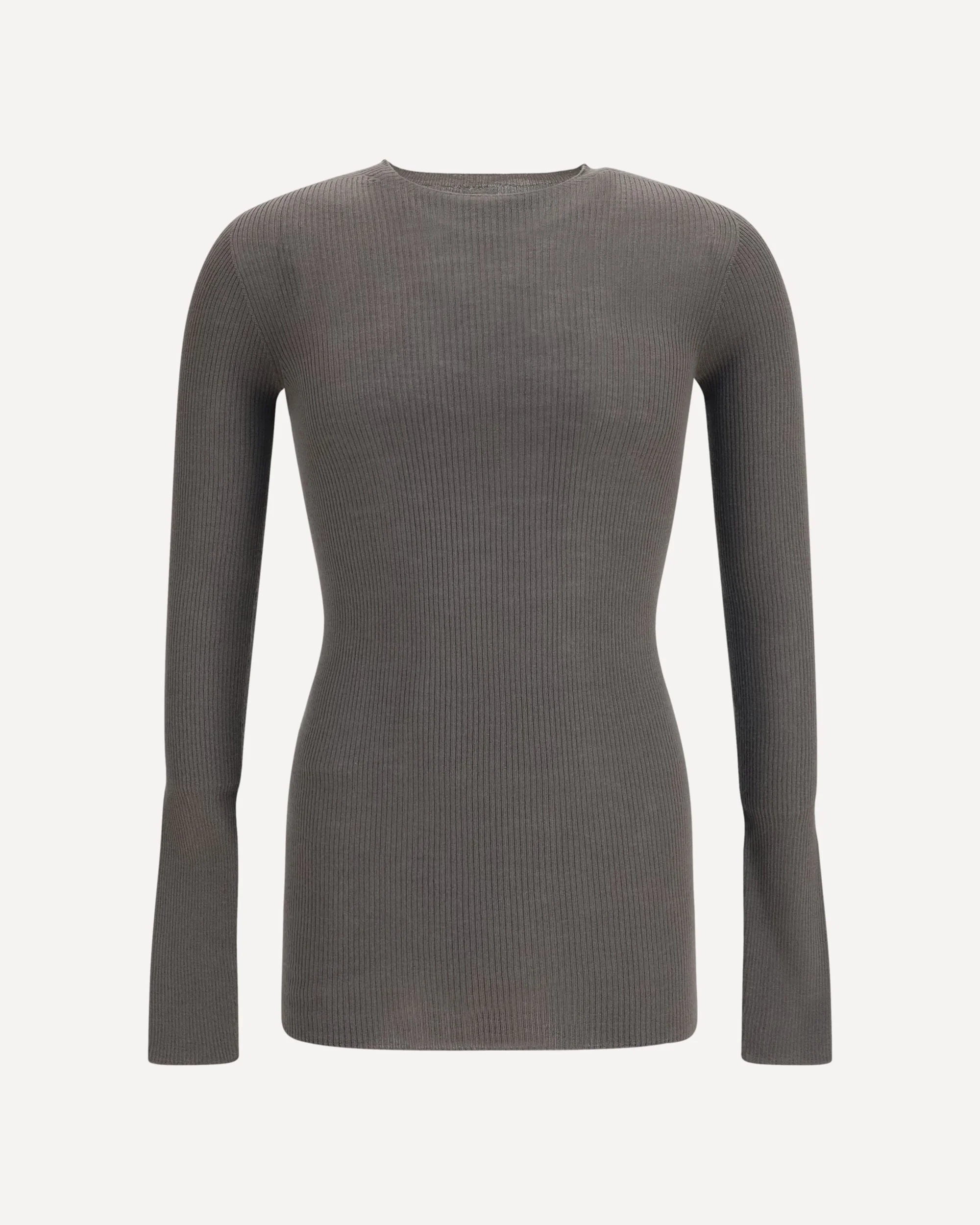 Slim ribbed long-sleeve Sweater - 1