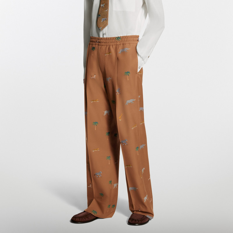 LV x The Darjeeling Limited Fil Coupe Drawstring Pants 2