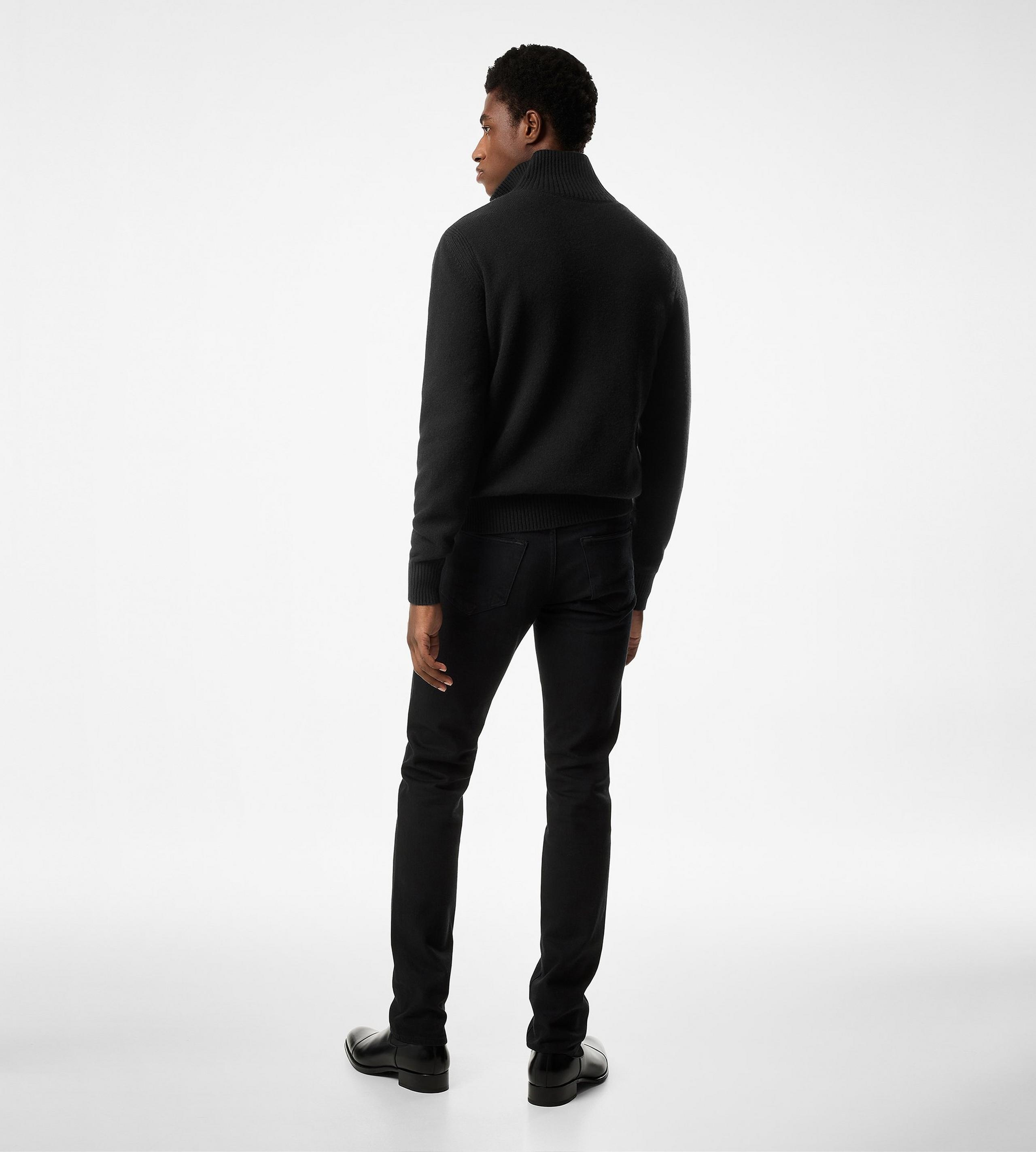 CASHMERE BLEND HALF ZIP - 3