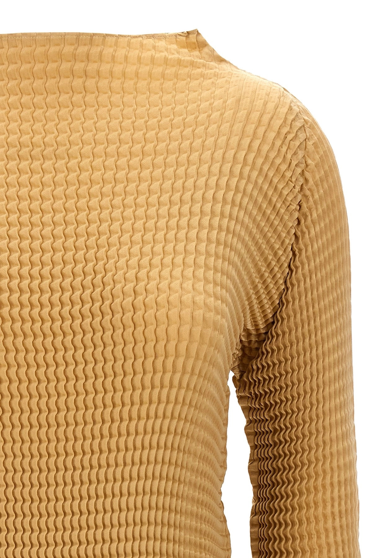 'Suede Like Pleats' blouse - 3
