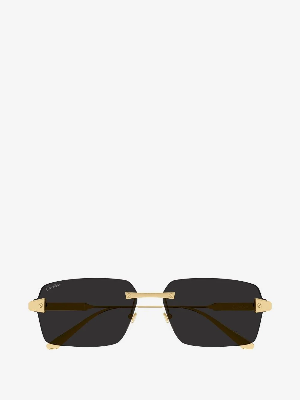 Santos de Cartier rimless sunglasses - 1