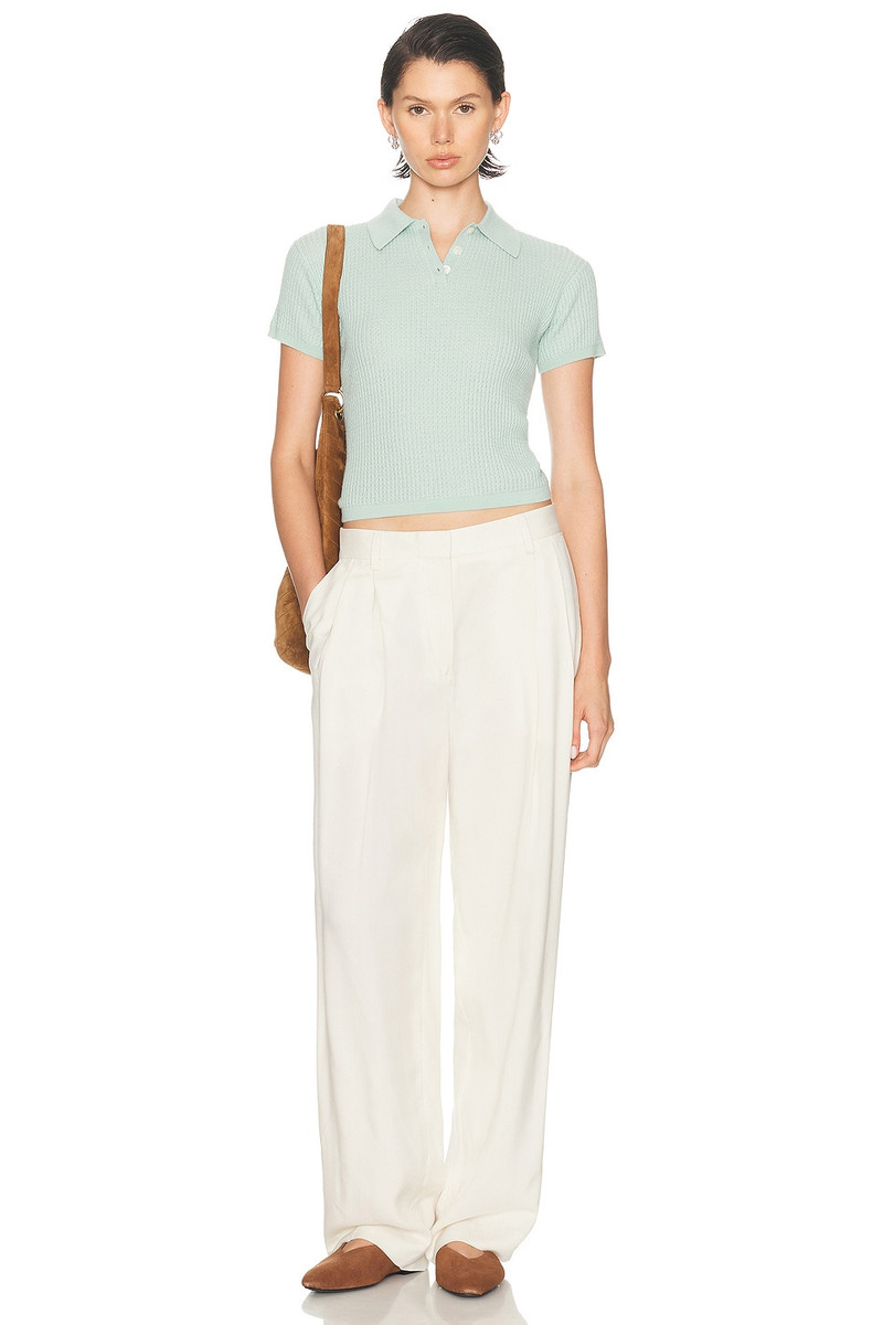 GUEST IN RESIDENCE Shrunken Polo Top outlook