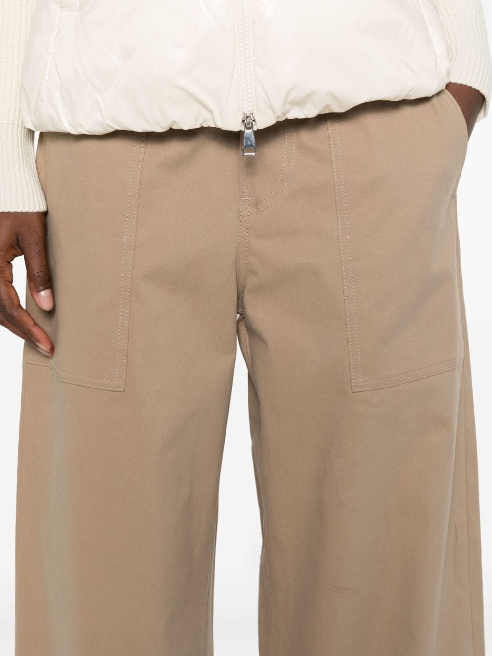 gabardine trousers - 5