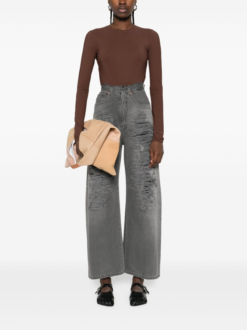 MM6 Maison Margiela distressed jeans outlook