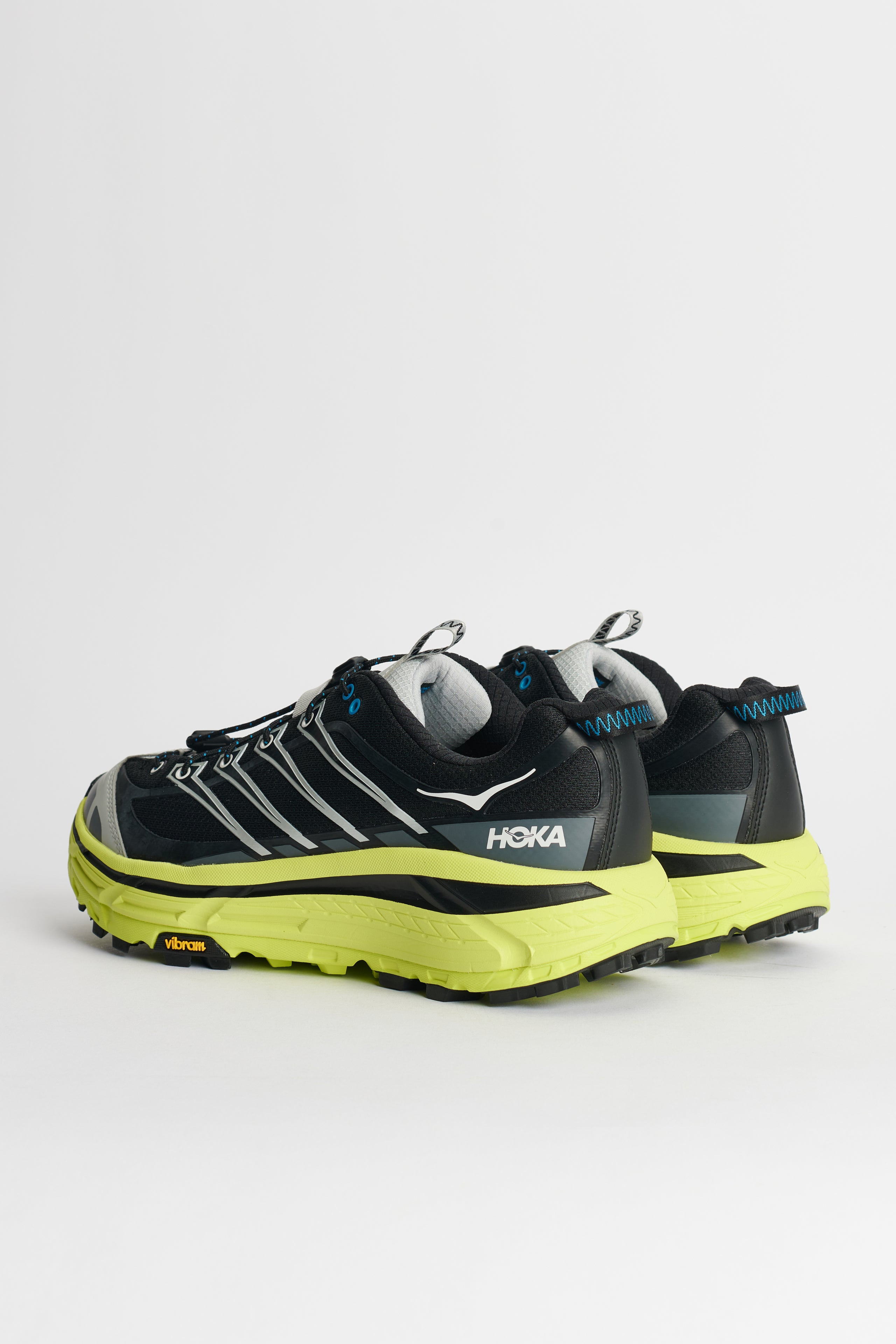HOKA ONE ONE U MAFATE THREE2 BLACK / HOKA CITRUS - 4