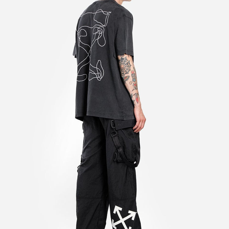 Off-White Abstract Arrows T-Shirt 'Black' OMAA038F191850111001 - 6