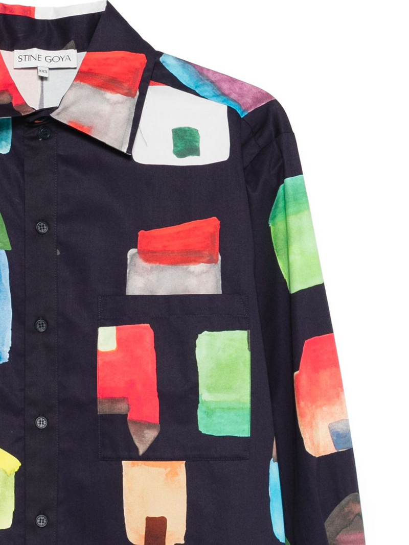 STINE GOYA house-print shirt outlook
