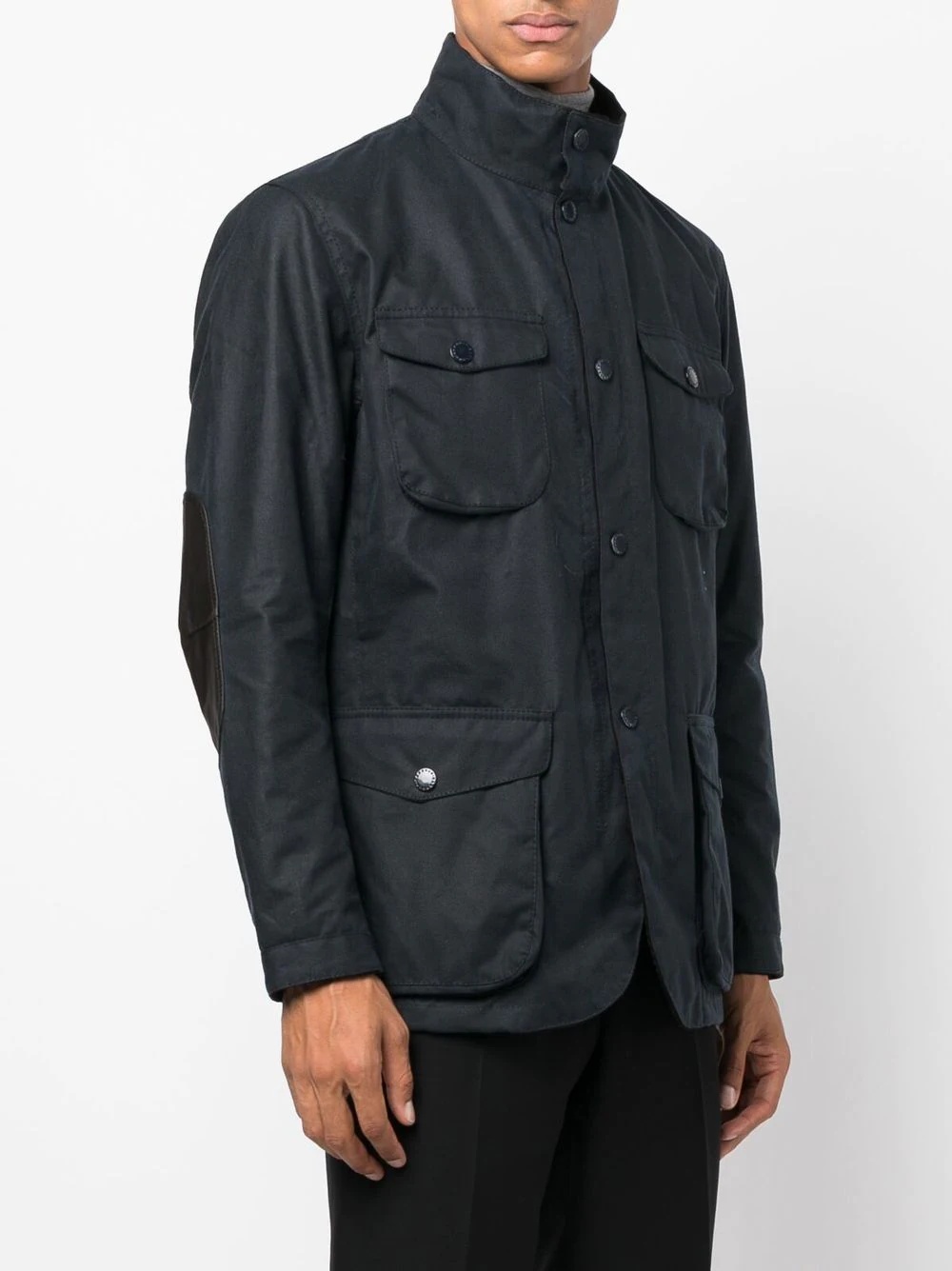 single-breasted fitted jacket - 3