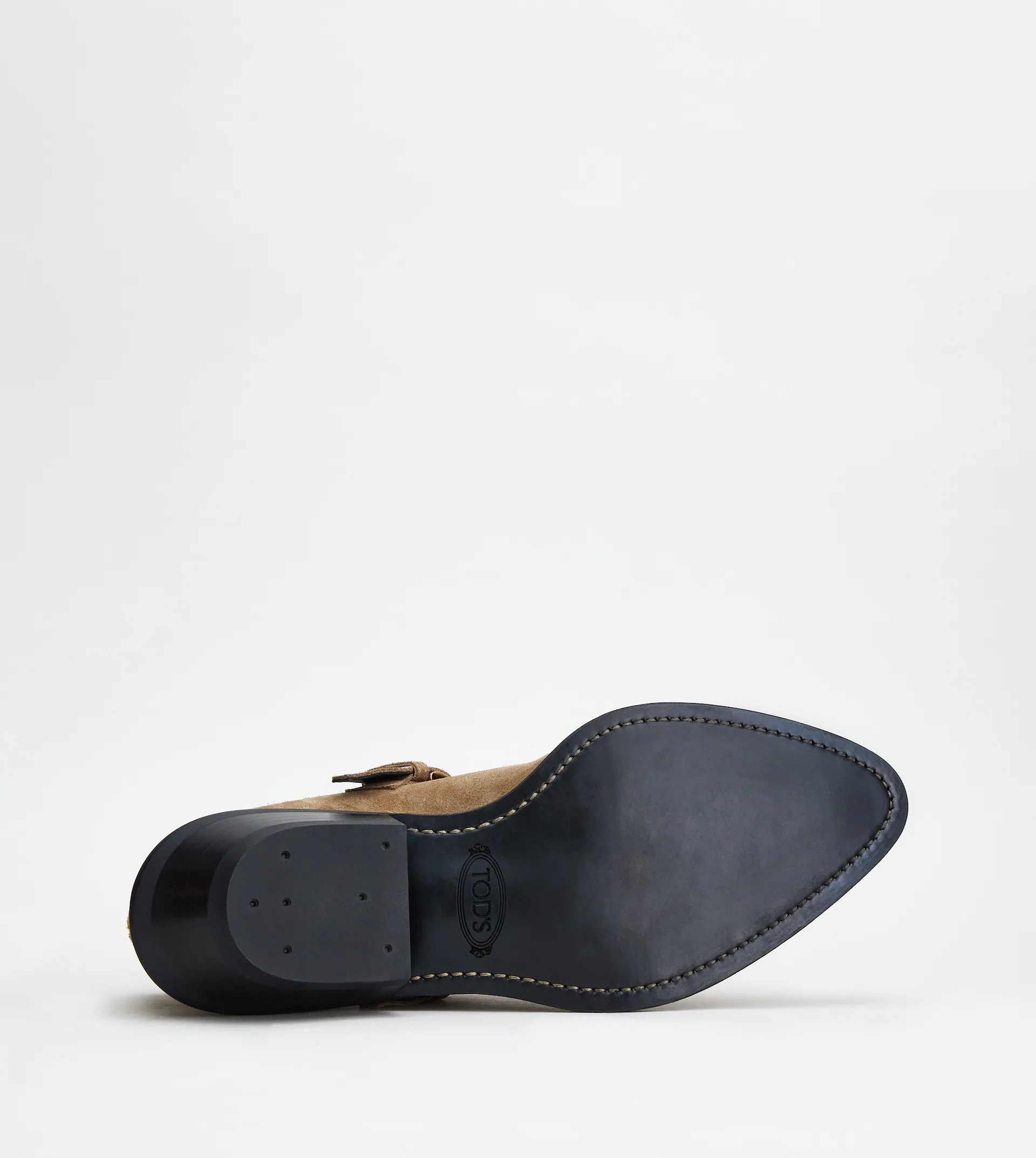 MONKSTRAPS IN SUEDE - BEIGE - 5