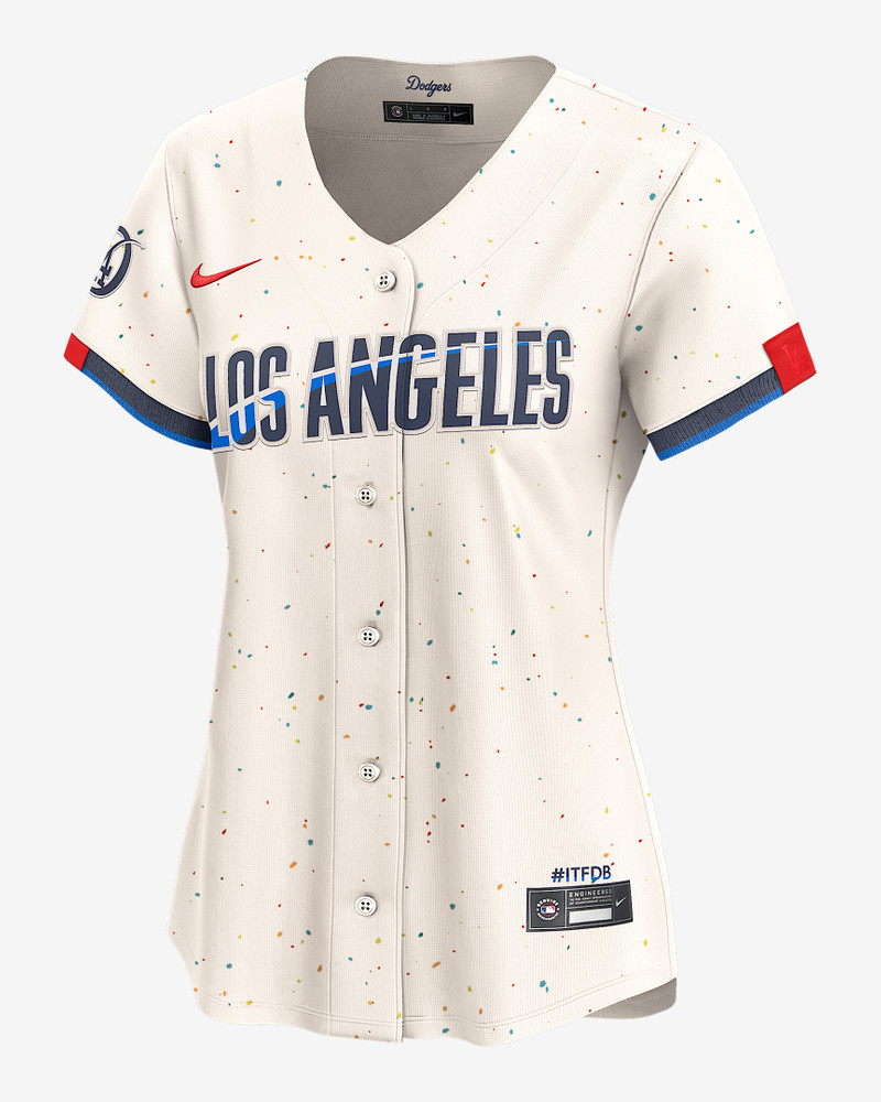 Los Angeles Dodgers City Connect Women’s Nike Dri-FIT ADV MLB Limited Jersey 1