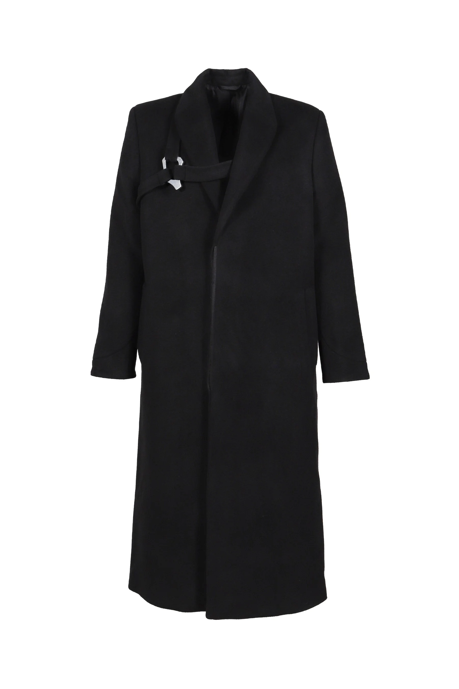 TITAN WOOL COAT / BLACK - 1