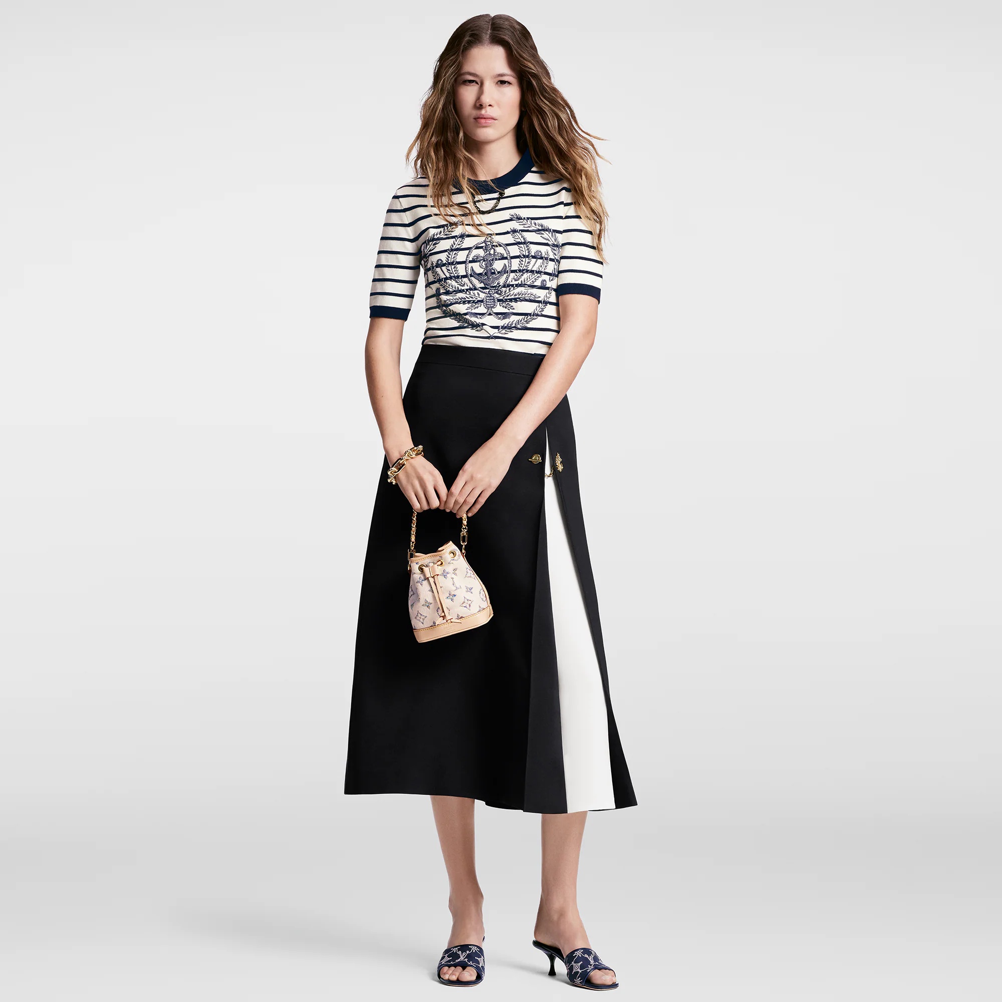 Striped Anchor Knit Top - 4