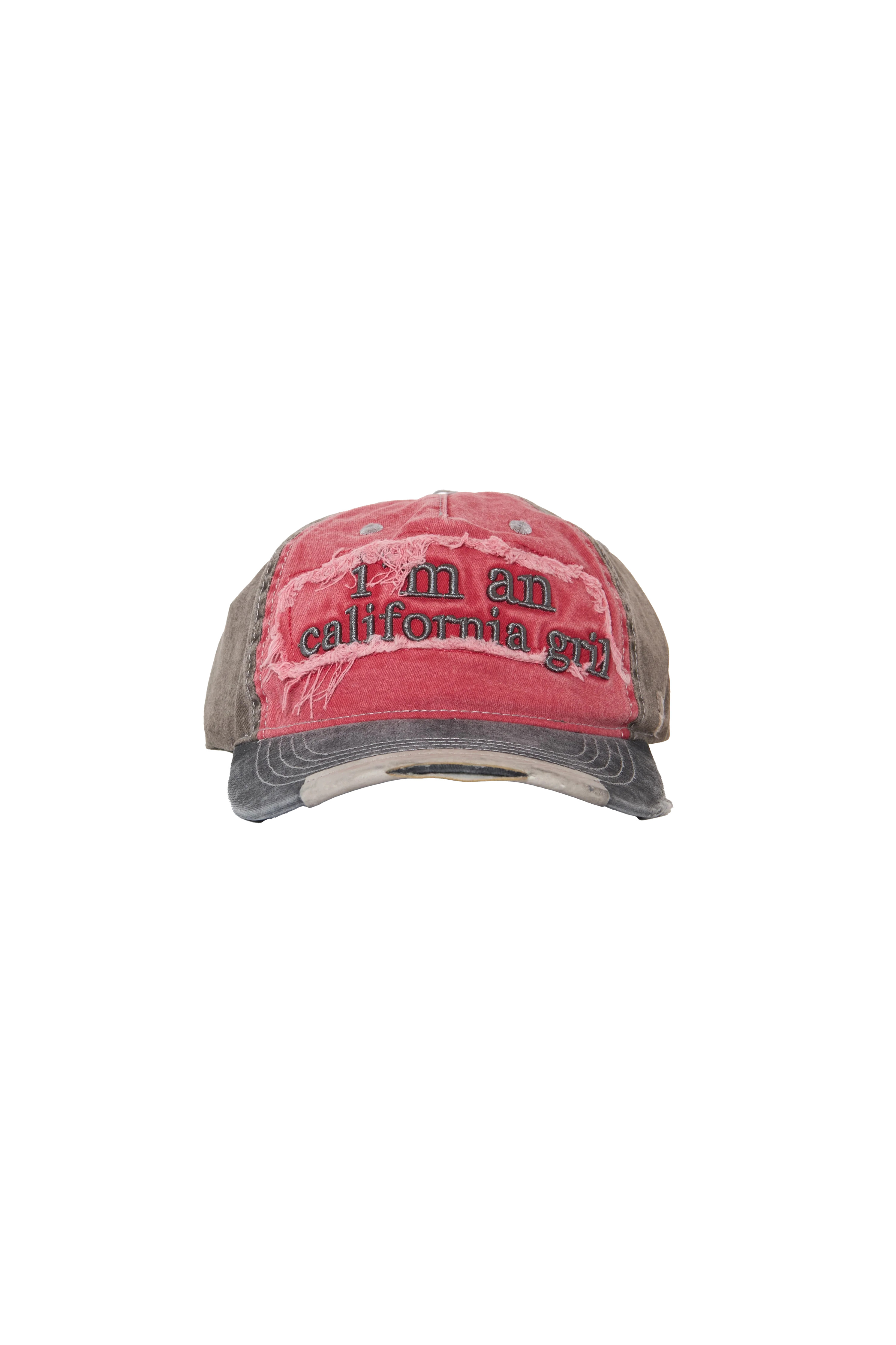 Praying Californian Gril Hat Red - 1