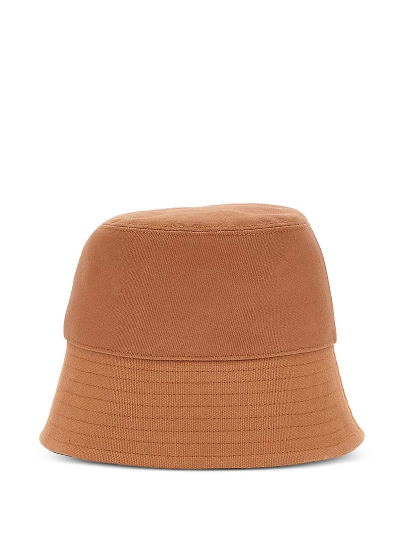 Stella McCartney 로고 자수 물통 모자 outlook