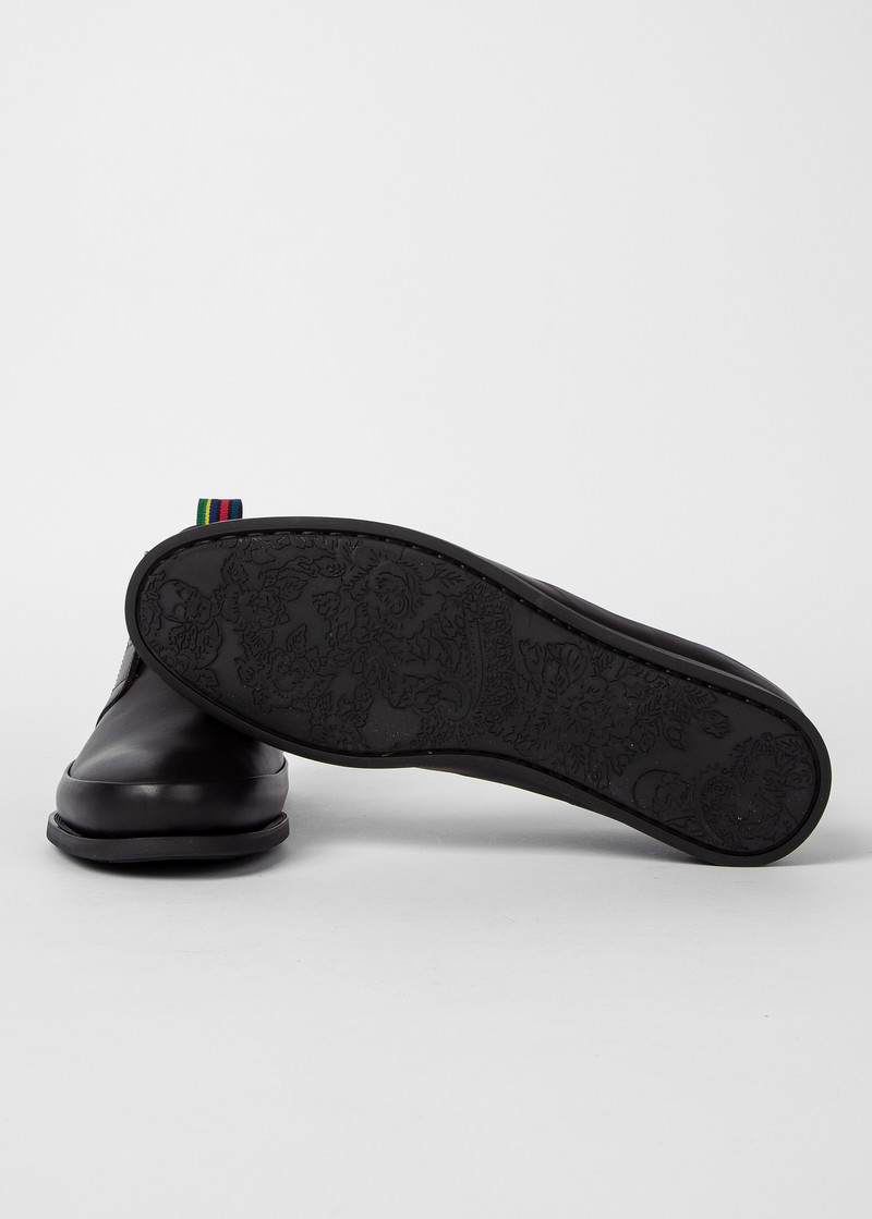 Black Leather 'Cleon' Boots 3