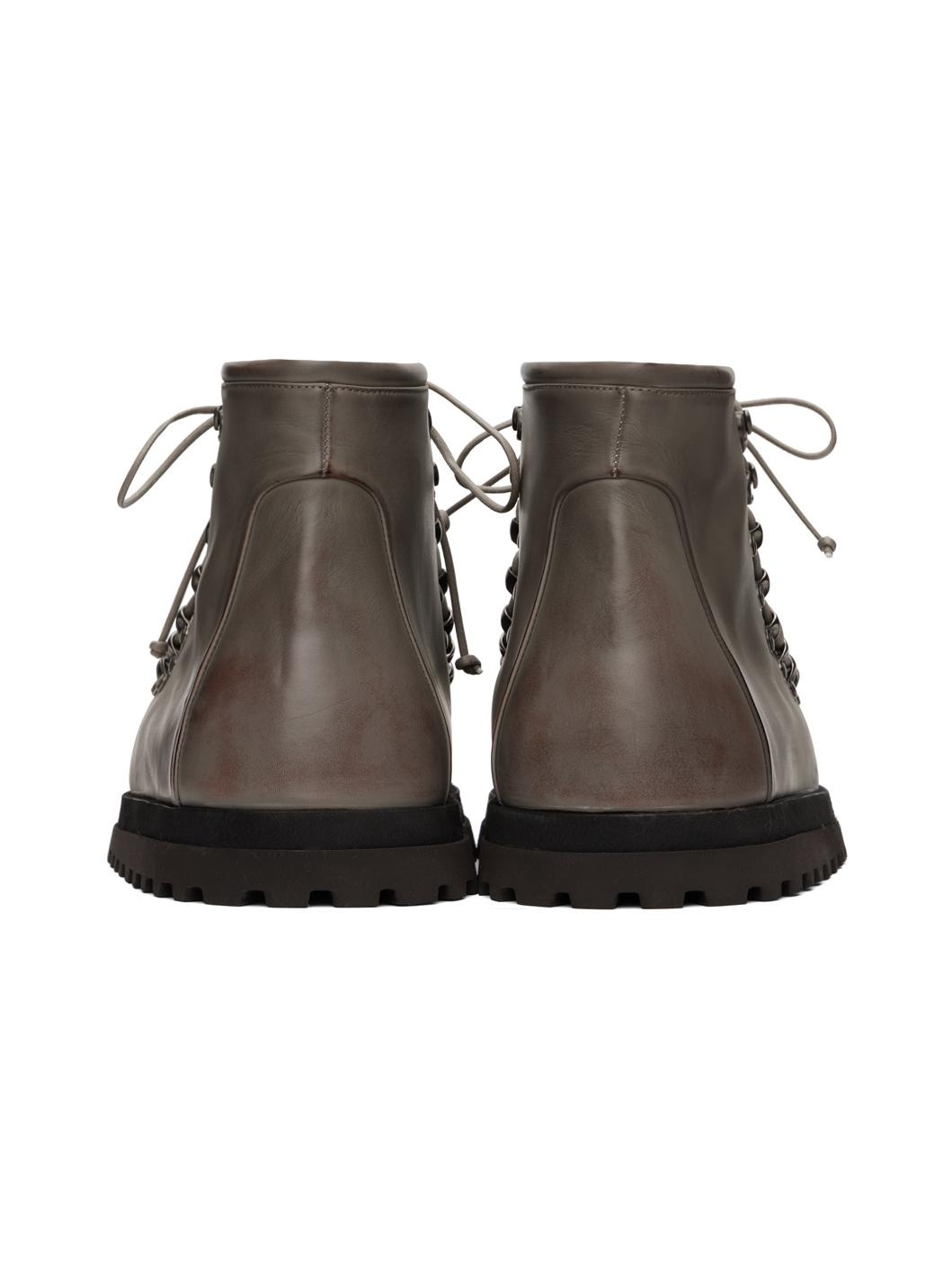 Gray Gicarro Ankle Boots - 2