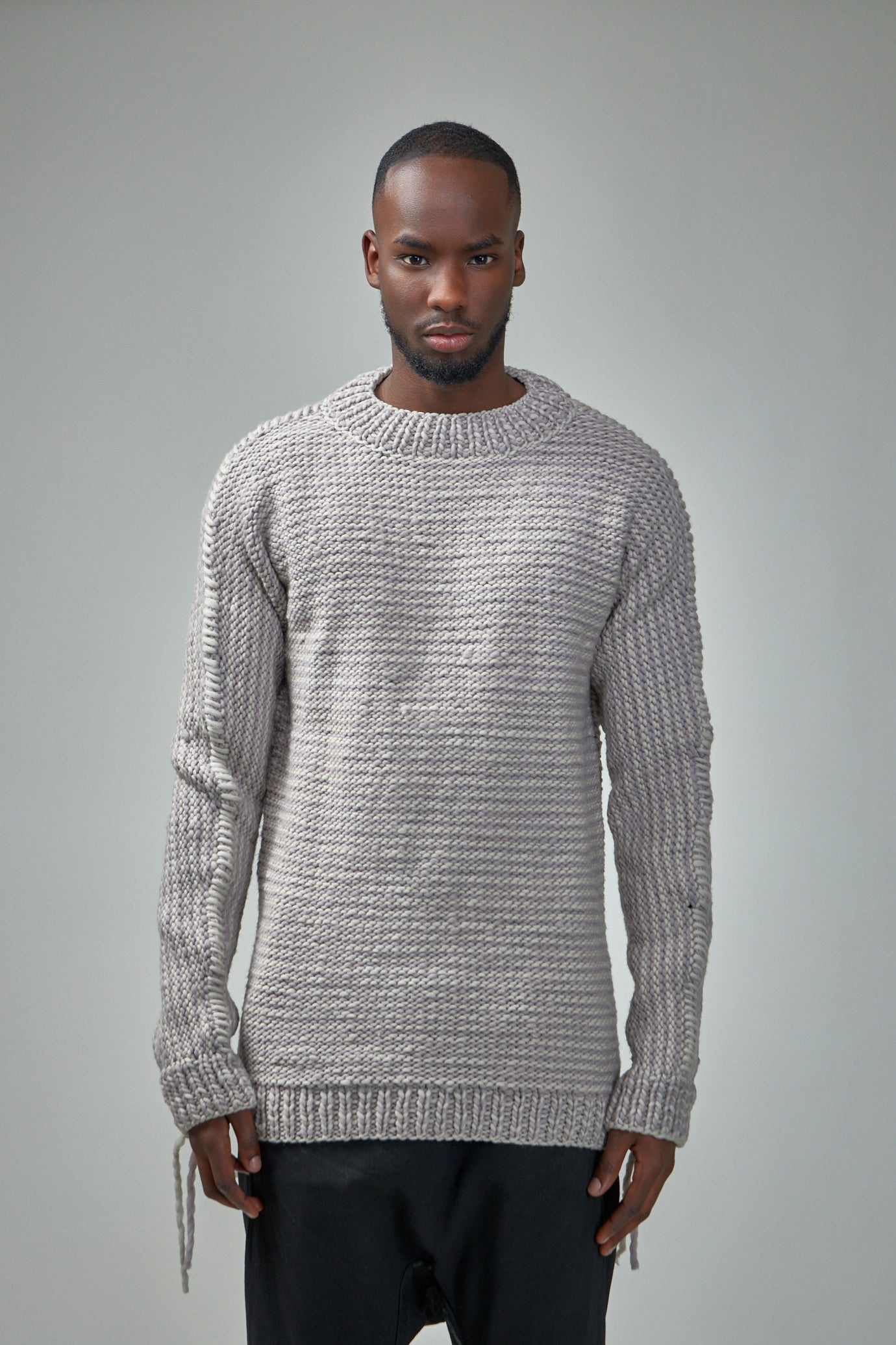 美品 Boris bidjan saberi カシミアニット Boris Bidjan Saberi KN7. THICK Knitted Sweater | Elixirgallery
