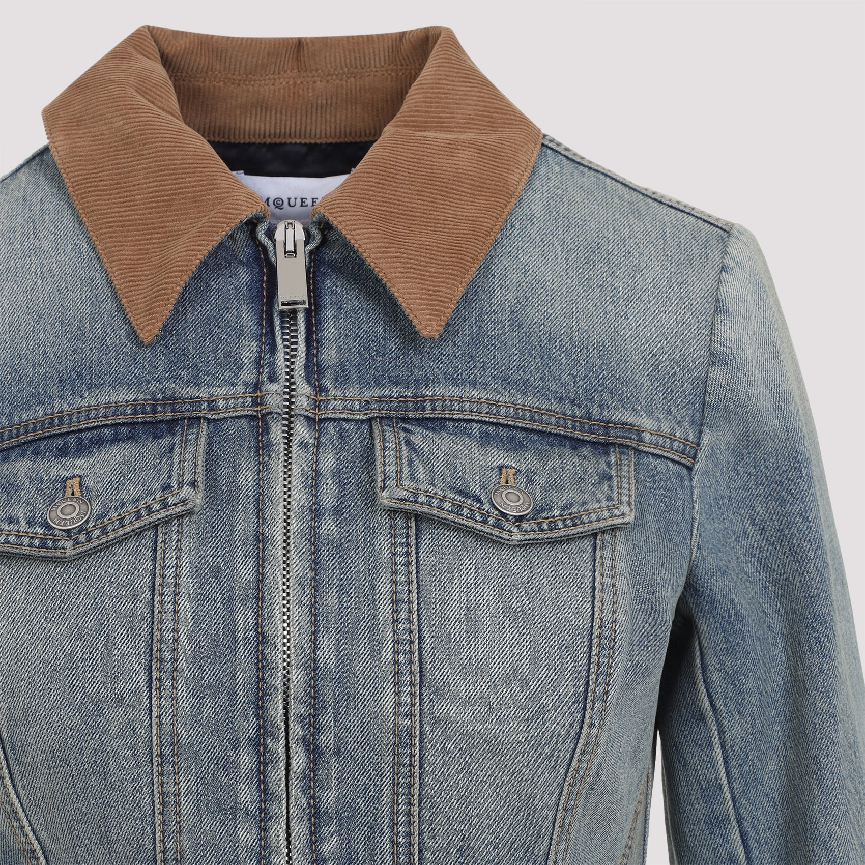Alexander Mcqueen Cotton Jacket Women - 4