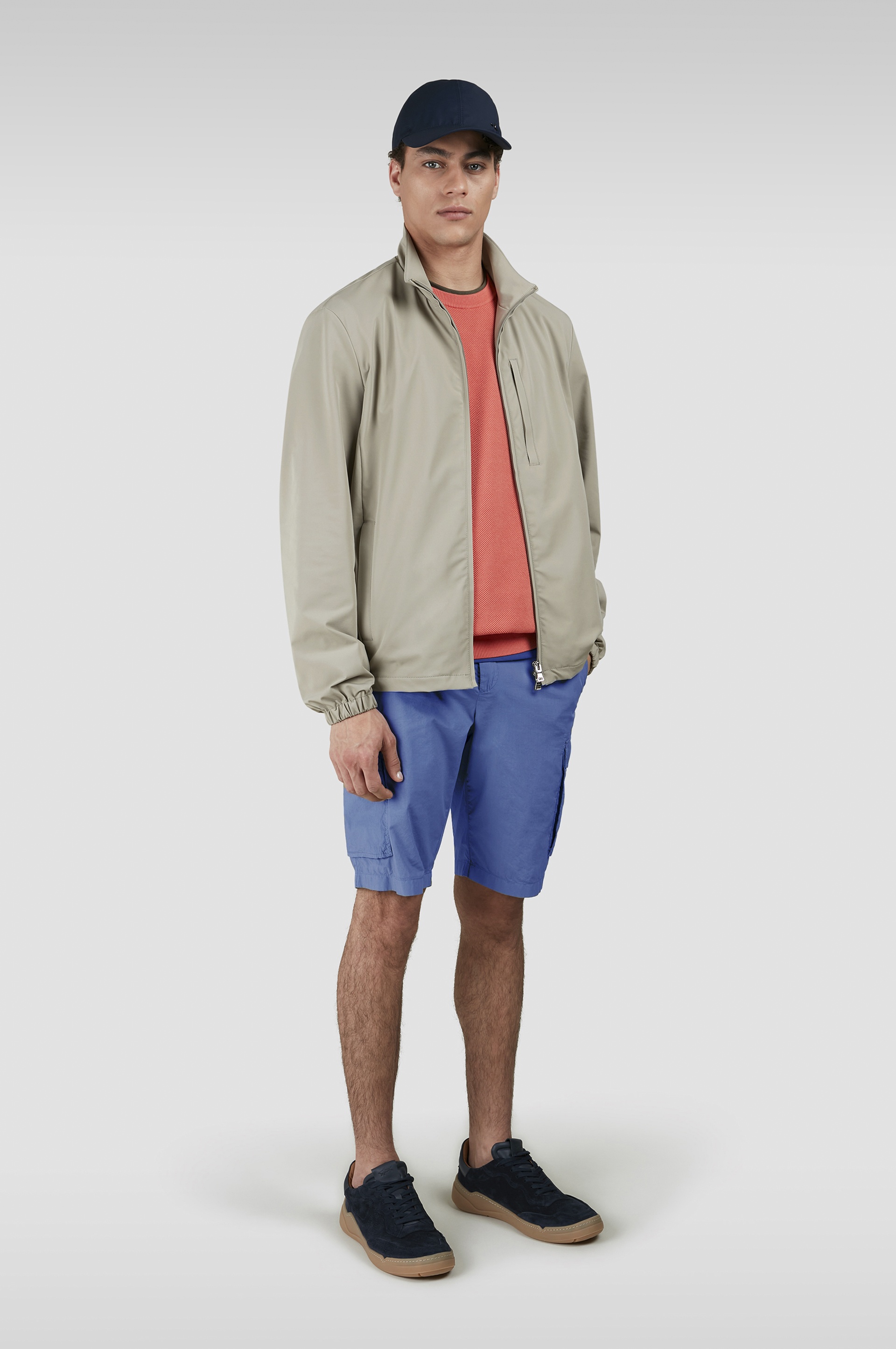 CARGO BERMUDA IN ULTRALIGHT POPLIN COTTON - 2